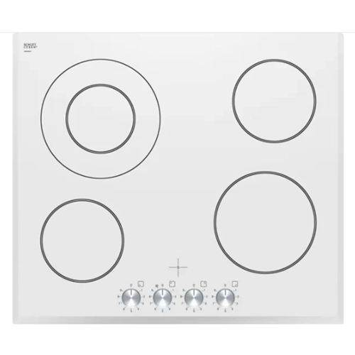 White Glass Electric Hobs Bosch 600mm Good Value for Money